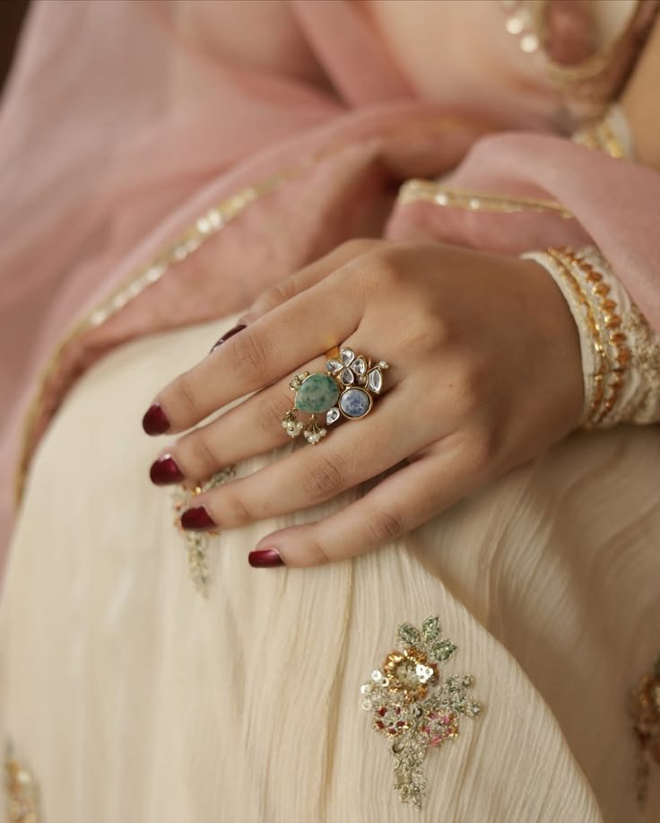 How to Style Statement Rings