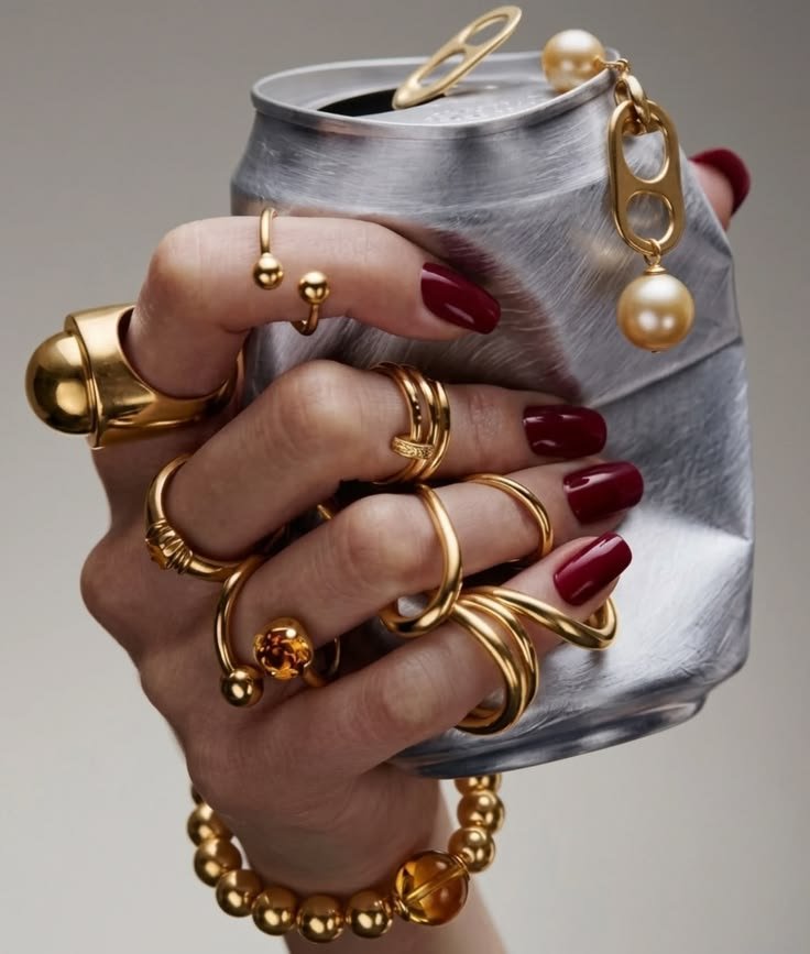 How to Style Statement Rings
